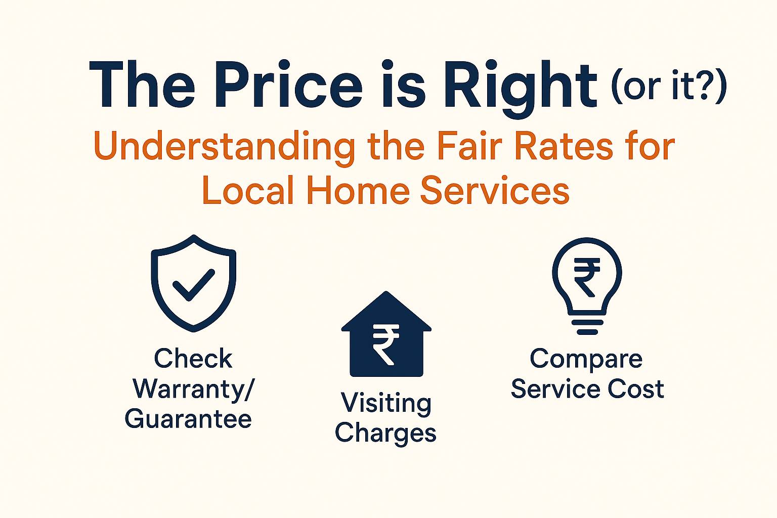 The Price is Right (or is it?): Understanding the Fair Rates for Local Home Services